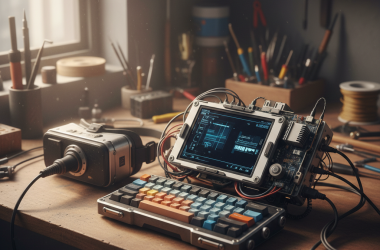 Illustration of Oubliez votre PC portable, et passez au Cyberdeck fait maison - Korben