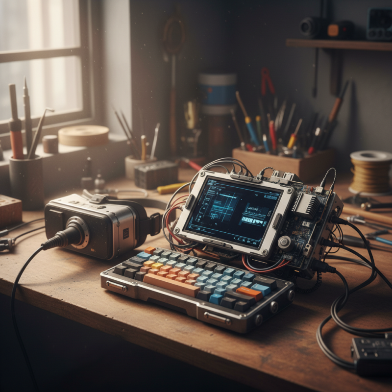 Illustration of Oubliez votre PC portable, et passez au Cyberdeck fait maison - Korben