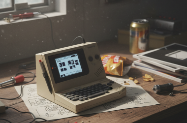 Illustration of WorkBoy - Le PDA fantôme de la Game Boy - Korben