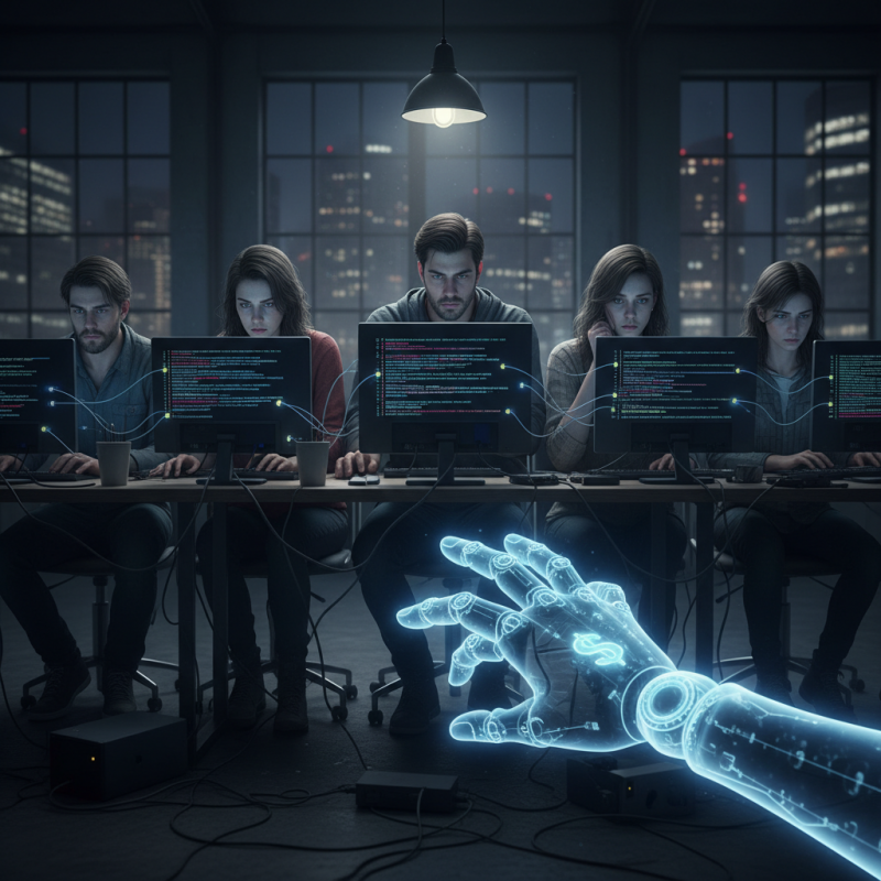 Illustration of "Relire du Google Translate pour un 1/10ème du prix du marché": ces traducteurs désœuvrés devenus relecteurs robotisés de l'intelligence artificielle