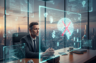 Illustration of Votre PDG souffre-t-il d'une "psychose de l'IA" ? Aaron Levie pense que la plupart d'entre eux oui