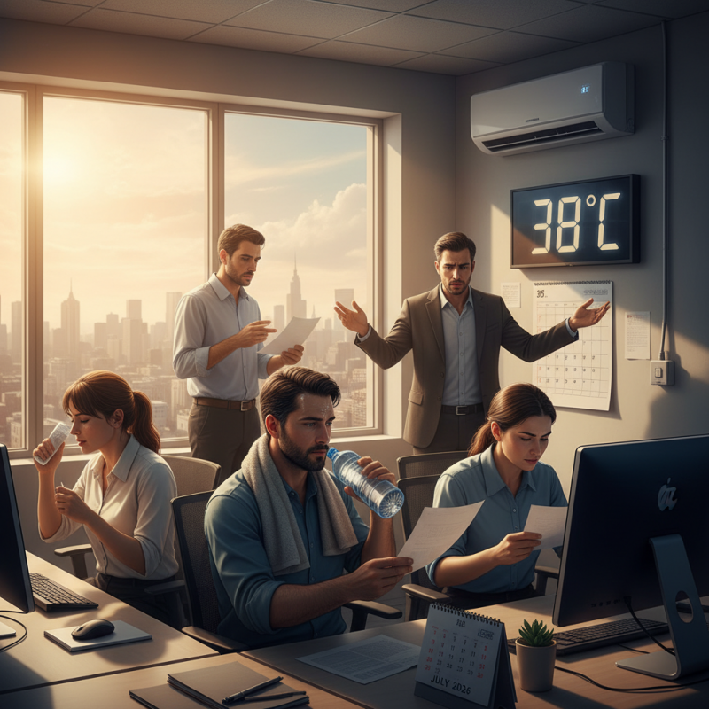 Illustration of Canicule au travail : quelles obligations pour l'employeur en 2026 ?
