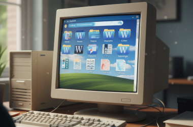 Illustration of Explorer de fichiers Wikipedia - L'encyclopédie en mode Windows XP - Korben