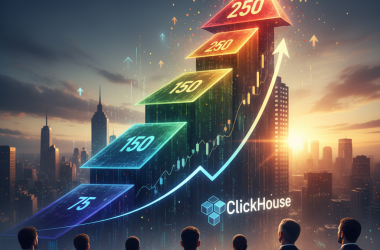 Illustration of ClickHouse triple son chiffre d'affaires annuel à 250 millions de dollars, ouvrant la voie à une introduction en bourse