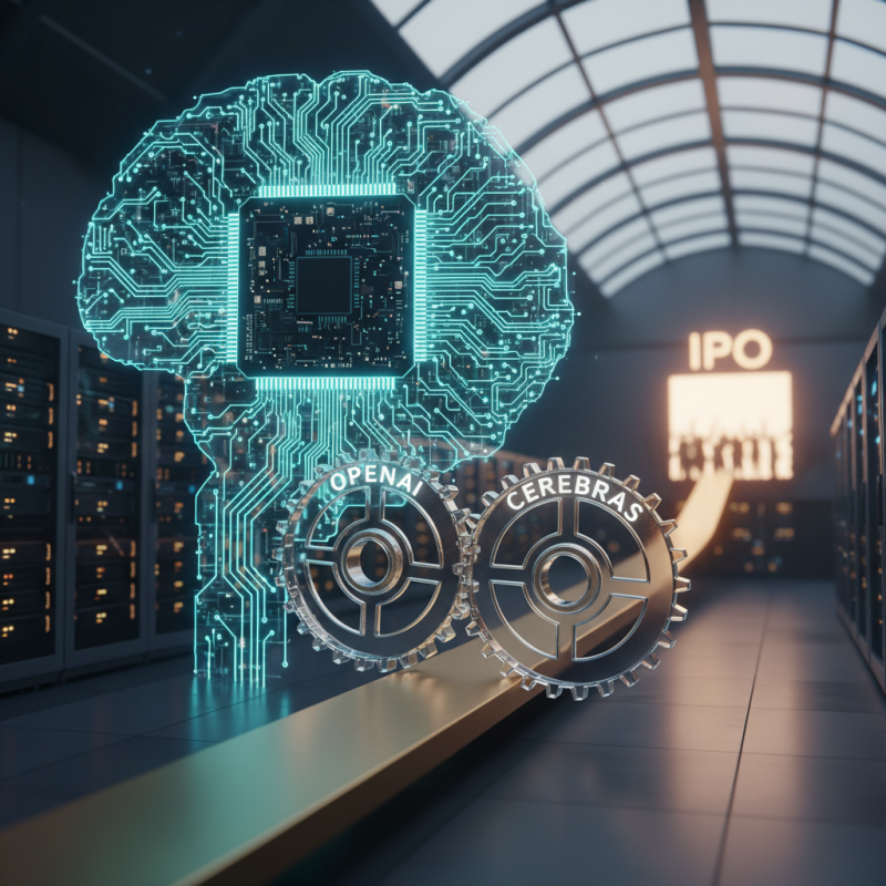 Illustration of Le partenaire proche d'OpenAI, Cerebras, en bonne voie pour une introduction en bourse remarquable