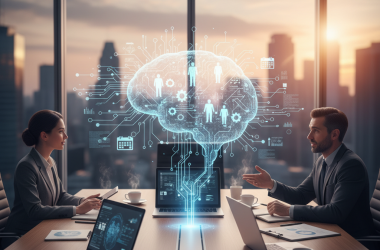 Illustration of L’instant IA, votre webinaire trimestriel sur les IA & les RH