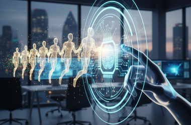 Illustration of Gestion des Effectifs : comment l’Intelligence Artificielle Redéfinit la Performance des Entreprises