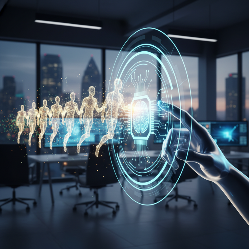 Illustration of Gestion des Effectifs : comment l’Intelligence Artificielle Redéfinit la Performance des Entreprises