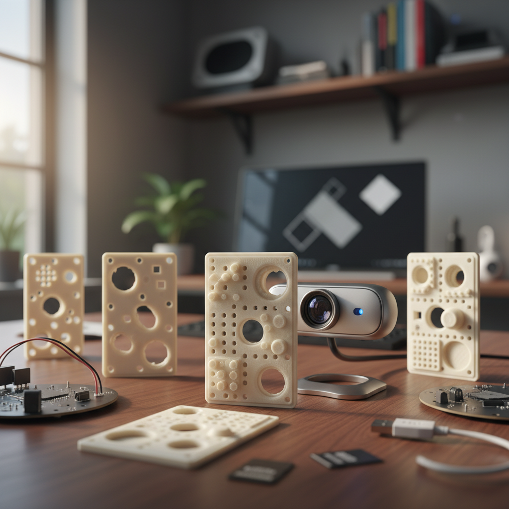 Illustration of Des cartes perforées imprimées en 3D et lues par une webcam, parfait pour stocker vos mots de passe à vie - Korben