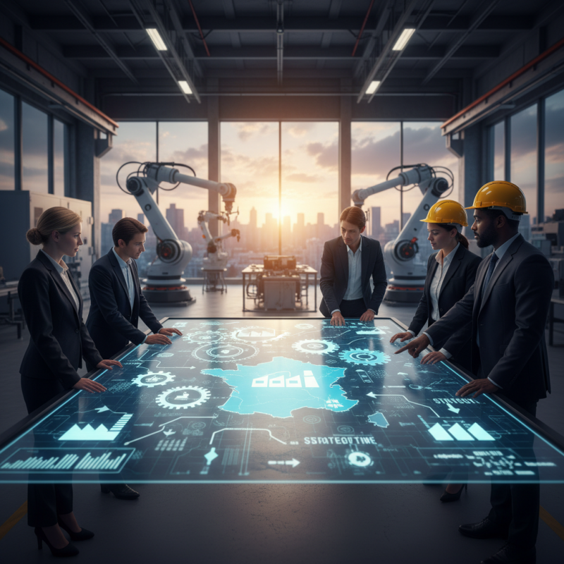 Illustration of Le Gouvernement lance une feuille de route nationale pour l’attractivité et l’emploi dans l’industrie - Centre Inffo