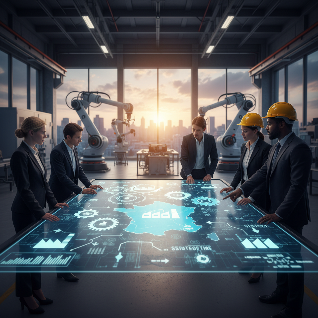 Illustration of Le Gouvernement lance une feuille de route nationale pour l’attractivité et l’emploi dans l’industrie - Centre Inffo