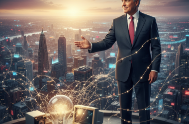Illustration of "Ce n'est pas une bulle spéculative" : Jamie Dimon estime que l'intelligence artificielle sera adoptée "bien plus rapidement" que l'électricité ou Internet