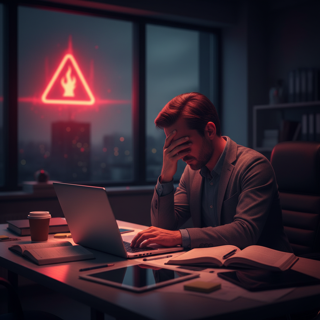 Illustration of Santé mentale des professionnels de la formation : l'alerte rouge est lancée - Digiformag