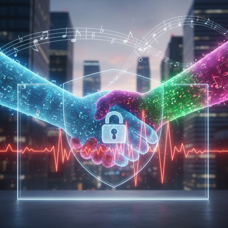 Illustration of Universal Music Group et TikTok renouvellent leur accord pour lutter contre la musique IA non autorisée
