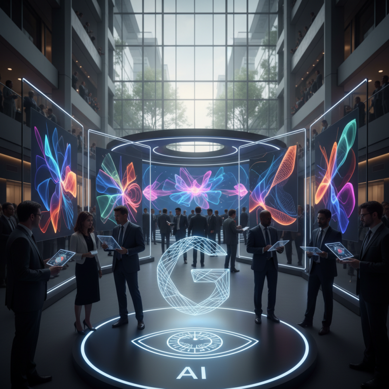 Illustration of Google s'affirme comme un acteur concurrentiel dans le domaine du design par l'IA lors de l'IO 2026