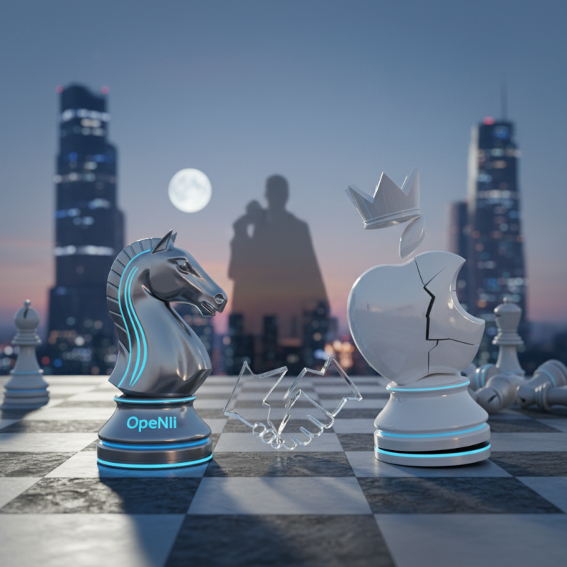 Illustration of OpenAI envisagerait de prendre des mesures légales contre Apple; ce ne serait pas le premier partenaire à se sentir trahi