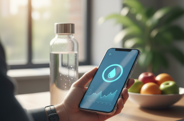 Illustration of HydroTracker - L'application Android qui vous hydrate - Korben