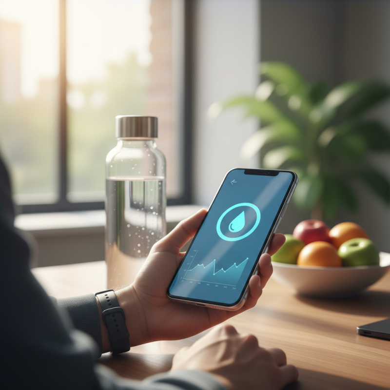 Illustration of HydroTracker - L'application Android qui vous hydrate - Korben