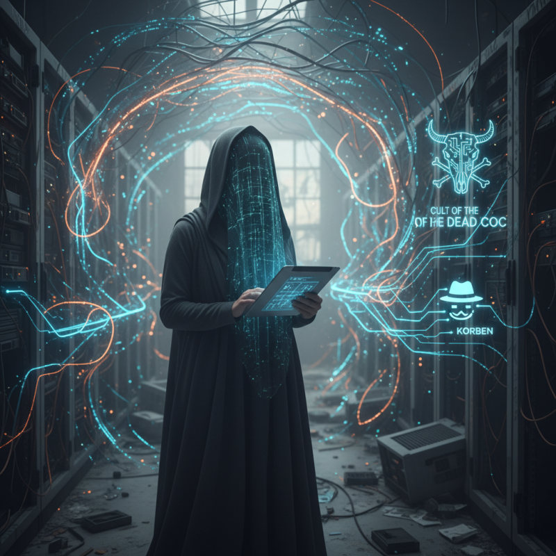 Illustration of Veilid - Tor pour les applications signé Cult of the Dead Cow - Korben