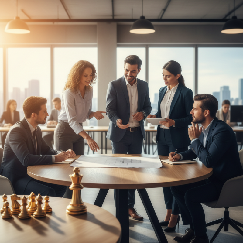 Illustration of Ne penser qu'à sa propre réussite n'est pas une bonne stratégie : les salariés les plus coopératifs et altruistes ont les meilleures chances d'obtenir une promotion et un meilleur salaire (mais il y a une condition)