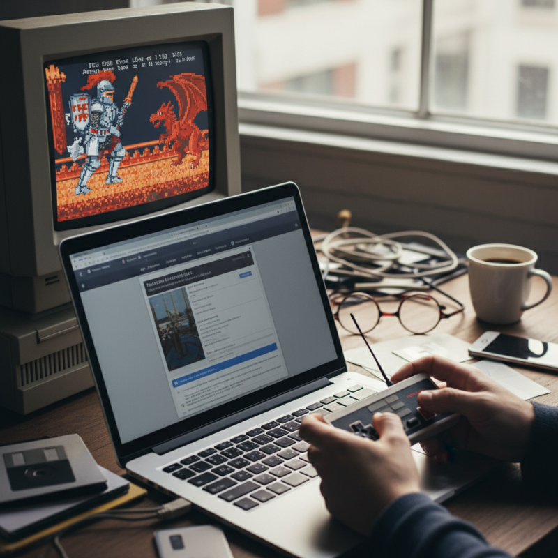 Illustration of 10 sites pour jouer aux jeux DOS dans votre navigateur gratuitement - Korben
