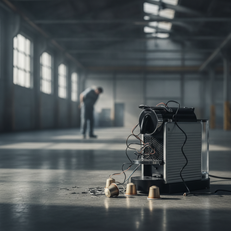 Illustration of Beaucoup trop de concurrence dans les capsules? Nespresso annonce jusqu'à 178 suppressions de postes en France et la fermeture à venir de son site de Lyon