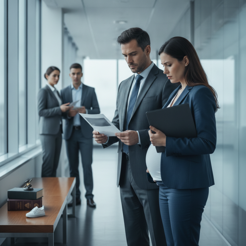 Illustration of Elle est licenciée pour faute grave car elle a porté atteinte à un collaborateur mais elle était enceinte : la Cour de cassation annule le licenciement (l'employeur ne devait pas mentionner la grossesse dans sa lettre)