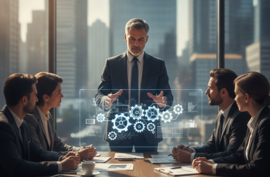 Illustration of Directeur général de transition : piloter le changement avec expertise