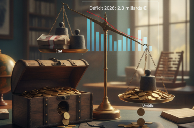 Illustration of Le déficit de l'assurance chômage devrait atteindre 2,3 milliards d'euros en 2026 (mais ses comptes auraient été dans le vert sans les prélèvements de l'État qui agacent l'Unédic)