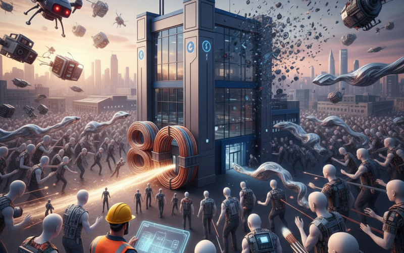 Illustration of "Une multitude d'acteurs qui nous attaquent": face à la concurrence, le spécialiste des installations électriques Legrand va supprimer 178 postes d'ici 2028 et investir 80 millions en France