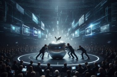 Illustration of Apple tente de rattraper son retard lors de la WWDC