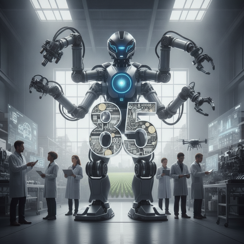 Illustration of Theker vient de lever 85 millions de dollars pour construire le robot industriel qui ne se spécialise pas dans une tâche
