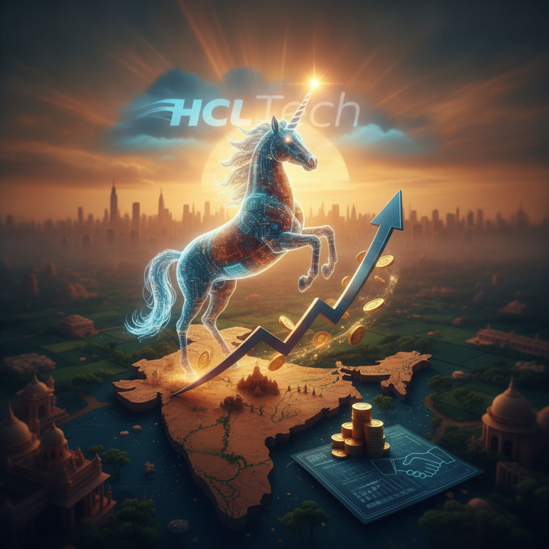 Illustration of Sarvam devient la nouvelle licorne de l'IA en Inde avec un financement de 234 millions de dollars mené par HCLTech