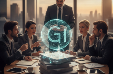 Illustration of General Intuition en discussions pour lever 300 millions de dollars à une valorisation d'environ 2 milliards de dollars