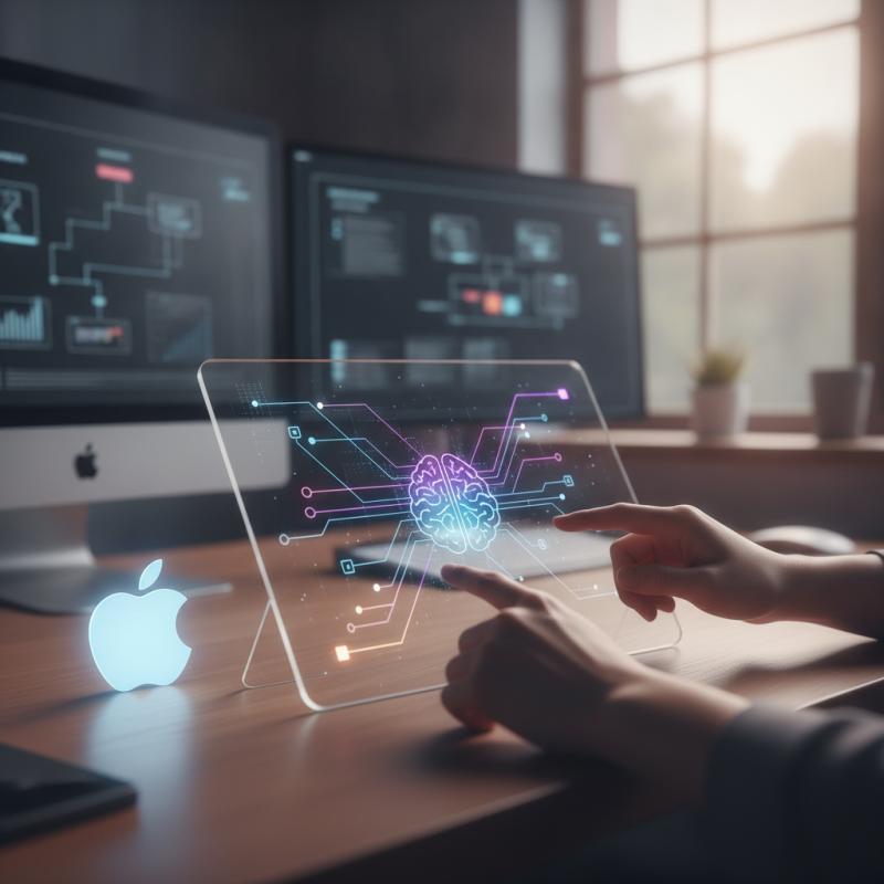 Illustration of Apple permettra de créer des workflows avec l'IA dans sa nouvelle application Shortcuts