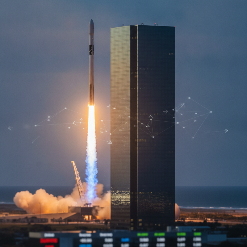Illustration of Introduction en français: Tout ce que vous devez savoir sur l’entrée en bourse de SpaceX
