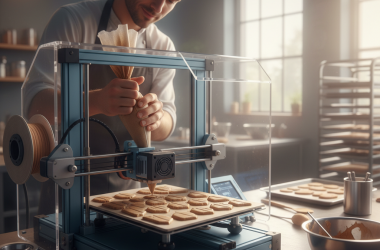 Illustration of Il cuit des cookies avec son imprimante 3D - Korben