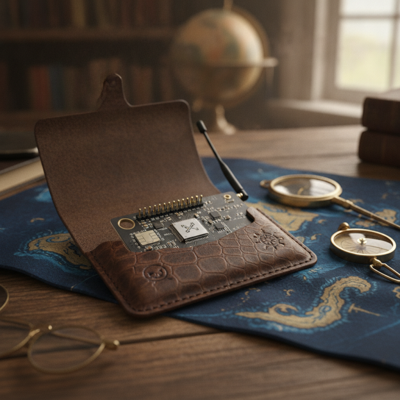 Illustration of ESP32 Bit Pirate - Le Bus Pirate qui tient dans un Cardputer - Korben