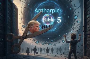 Illustration of Trump veut couper Claude Fable 5 pour les étrangers - Anthropic coupe tout - Korben