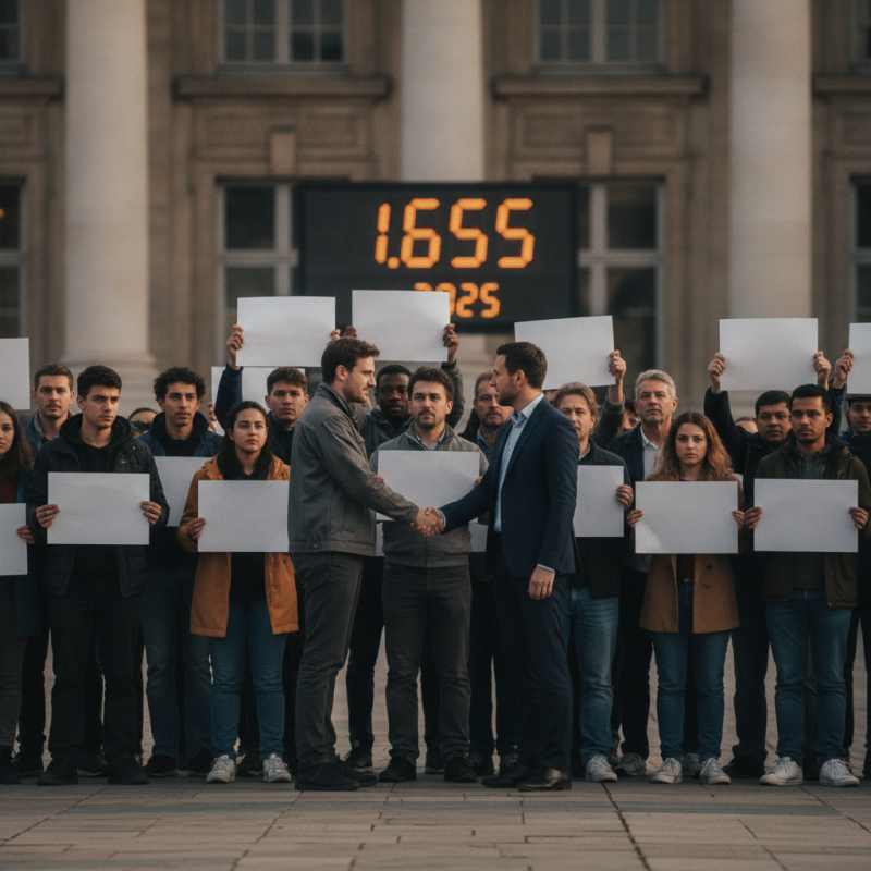Illustration of Seulement 1.655 titres de séjour ont été accordés en 2025 pour exercer des métiers en tension : syndicats et patronat sont pour une fois d'accord, il faut beaucoup plus de régularisations