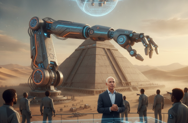 Illustration of Prométhée de Jeff Bezos lève 12 milliards de dollars pour construire un « ingénieur général artificiel » pour le monde physique